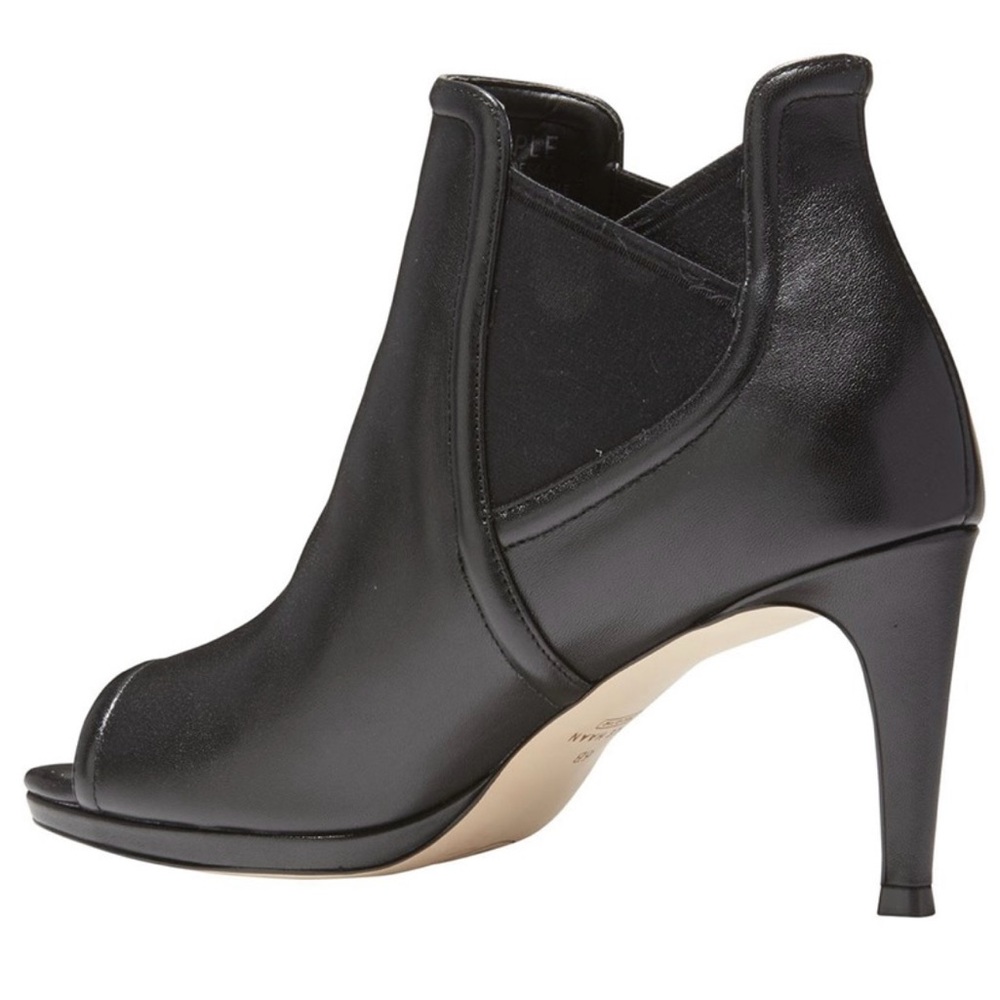COLE HAAN - WOMENS JONES PEEP TOE SHOETIE BOOTS NWOT $200